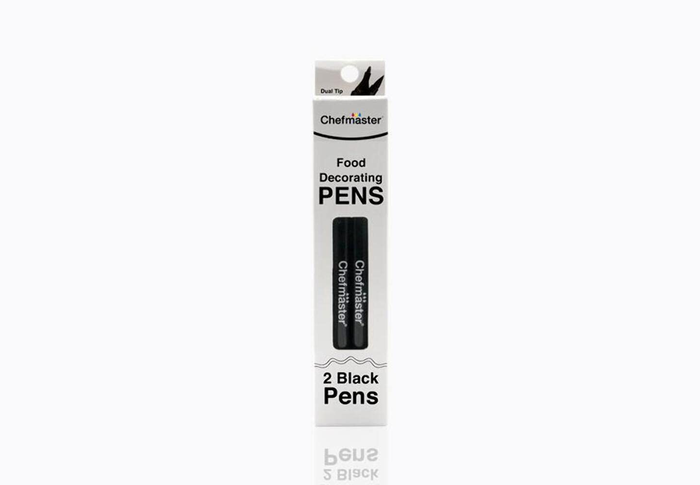 Chefmaster Black Food-Decorating Pens, Pack of 2