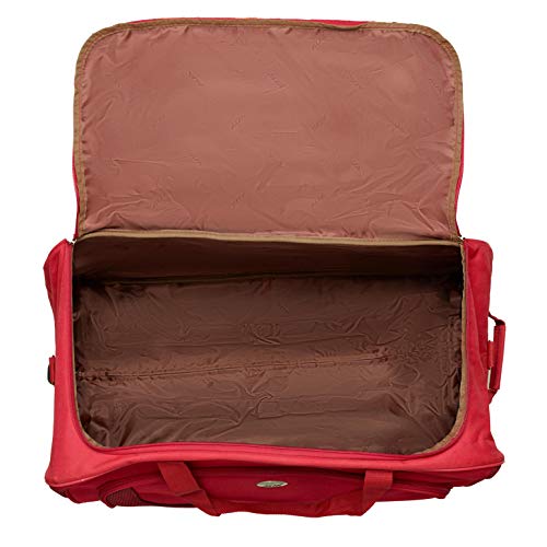 ALFA Polyester 65 cms Red Travel Duffle (Pride) 6 41Nhf3dFTzL
