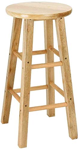 Wooden Folding Step Stool with Ladder Multifunctional Kitchen High Stool 30 x 35 cm