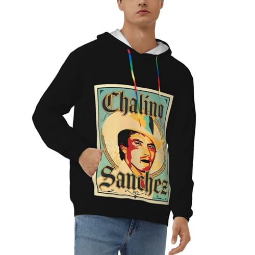 Chalino Music Sanchez Hoodie Men Sweatshirt Long Sleeve Hoodies Pullover Fashion Drawstring Hoodie With Pocket2
