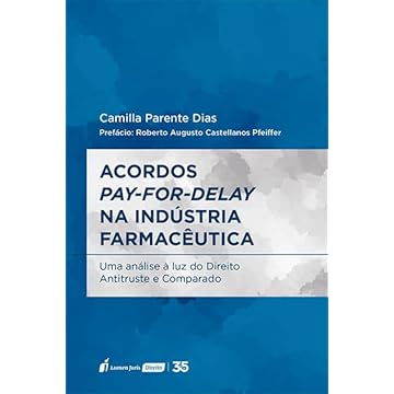 Capa do livro Acordos Pay-For-Delay na Indústria Farmacêutica - 2024