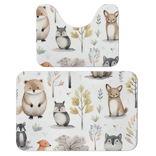 TKJMCSW Forest Creatures �o�X���[�����O�Z�b�g 2�s�[�X �o�X���[�����O �o�X���[���}�b�g �o�X�}�b�g �o�X�}�b�g �o�X���O �o�X���[�����O�Z�b�g �o�X�}�b�g �g�C�����O U���^ �􂦂�
