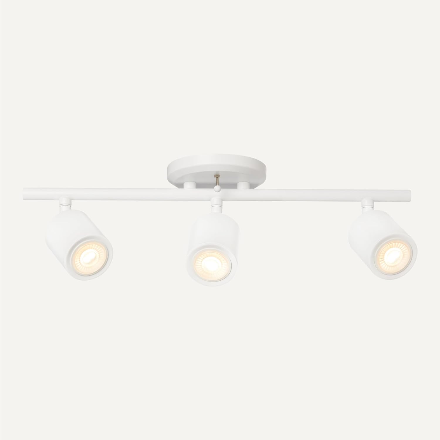 Amazon Basics 3-Light Track Lighting Kits, 20W x 5D x 7H in, 1 Pack, White