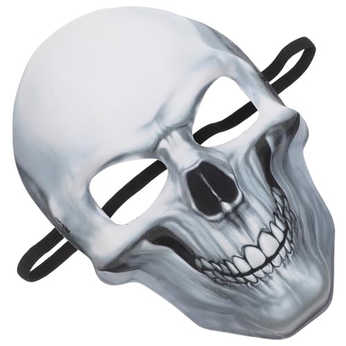 PRETYZOOM Máscara de Calavera Luminiscente de Color Claro para Disfraz de Halloween y Fiesta, Máscara de Hombre y Mujer Brillo Oscuridad, Ajustable, Material Cómodo, Accesorio para Cosplay