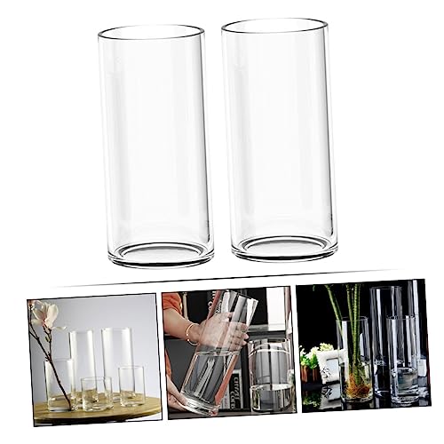 Vase en verre stable pour centres de table et bouquets volumineux - 8