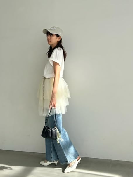 【Chacott】チュールチュチュSWFT251057 SNIDEL Chacott】チュールチュチュ(ミニスカート)｜スカート｜SNIDEL