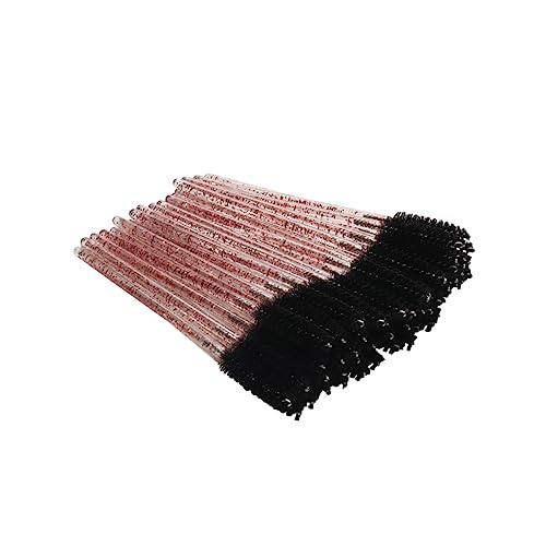 BIUDECO 100pcs Disposable Mascara Brush Lash Applicator Makeup Tools Double Sided Eyelash Brush for Lash for Eyelash