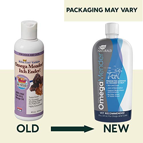 Ark Naturals Omega Mender Itch Ender, Omega 6 & Omega 3 Dietary Supplement for Pets, Relieves Itching, Reduces Shedding, Hot Spot Treatment - Thumbnail 6