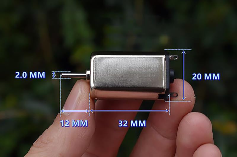 FK-180SH Carbon Brush electronic starter DC 6V-12V 12800RPM High Speed Large Torque Metal Brush Hobby Toy Car Train OROAOBOMT