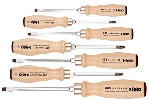 Felo 330 00033597198 Screwdriver Set 7-Piece