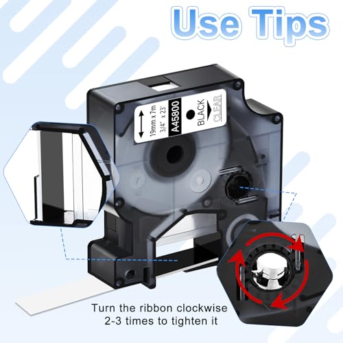 Ruban Dymo D1 45800 pour résoudre les problèmes d'identification LabelManager