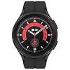 Samsung Galaxy Watch 5 Pro (45mm,WiFi + 4G LTE) 1.4” Super AMOLED Smartwatch GPS Bluetooth with Sleep Coaching,Bioactive Sensor -Black Titanium (Renewed)