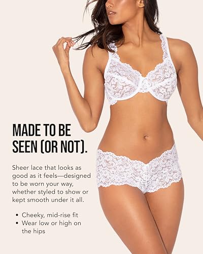 Image of Smart & Sexy womens Signature Lace Cheeky Panty