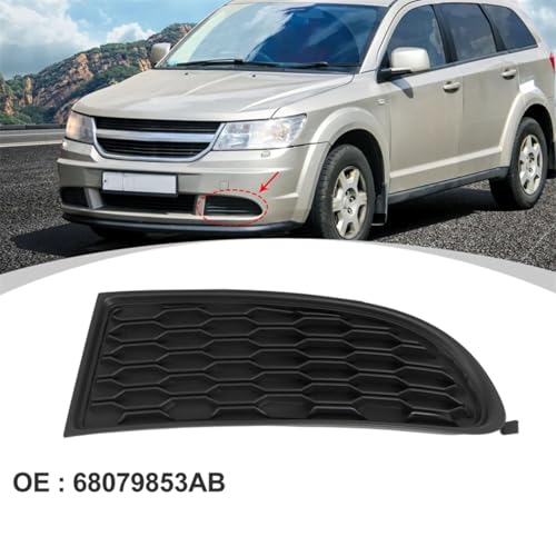 Cubierta de rejilla para luz antiniebla Dodge Journey: repuesto de marcos dañados 2