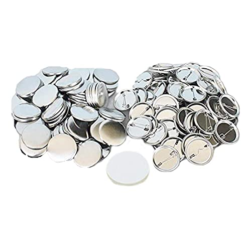 100Sets 1-1/4" 32Mm Pin Badge Button Parts Supplies For Pro Maker Machine #TOP1