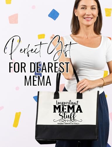 Bolsa Tote de Lona InnoBeta Mema Gifts miniatura 7