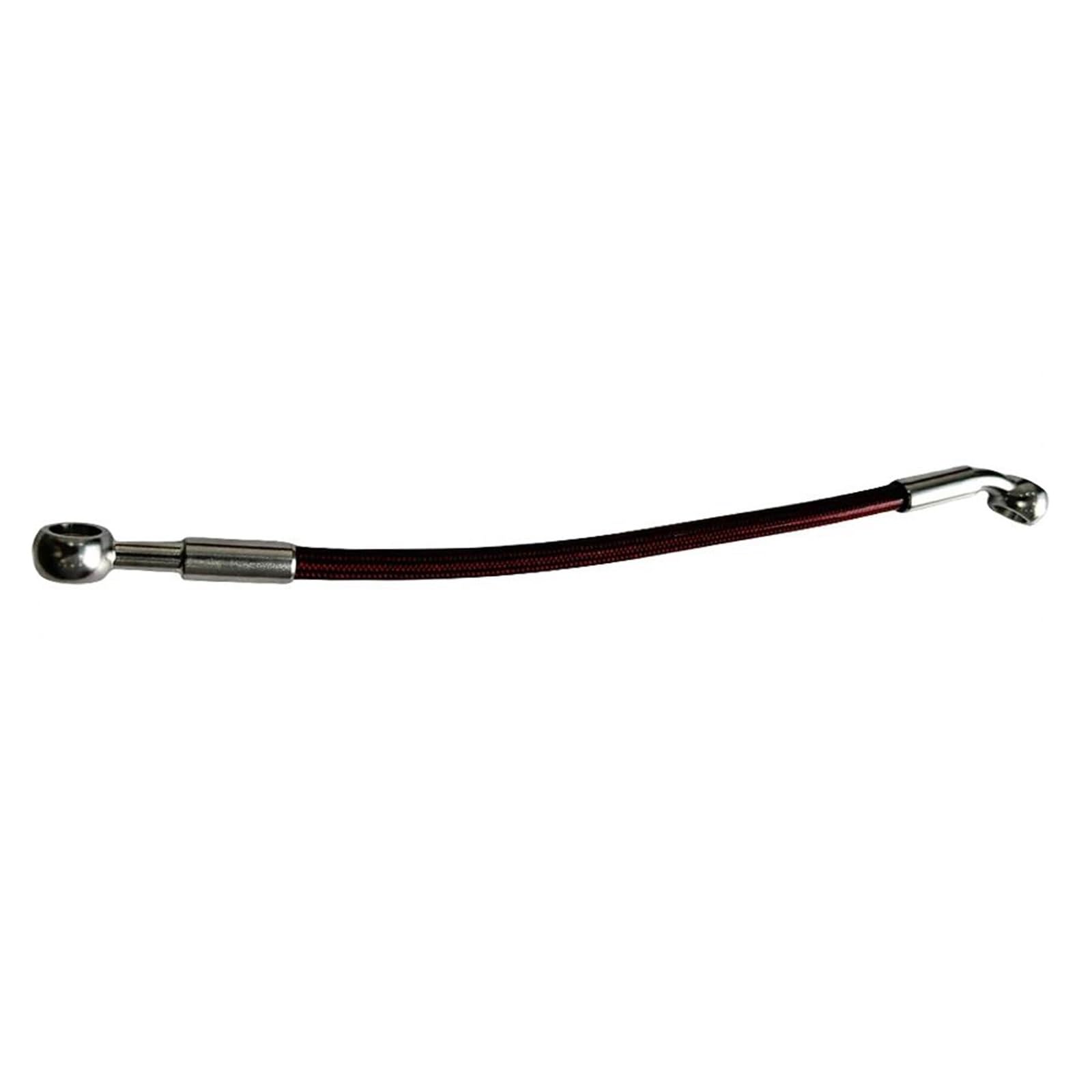 Tubo flessibile dell'olio Tubo Flessibile Per Olio Freno Frizione Moto Universale 10 Cm-500 Cm 0°-28° Idraulico Rinforzato In Acciaio Inossidabile Intrecciato(460CM)