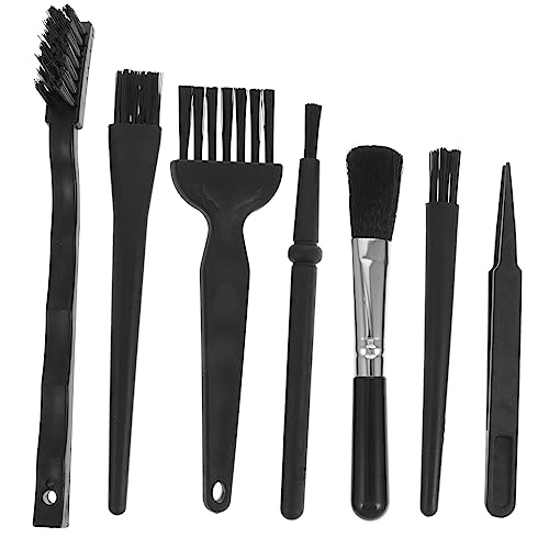 TEHAUX 1 Set Cleaning Kit and Tools Keyboard Cleaner Brush Convenient Cleaning Sweep Home Portable Keyboard Home Keyboard Convenient Keyboard Creative Black