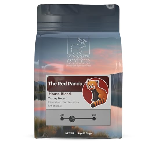 Diving Moose Coffee - The Red Panda House Blend Medium Light Roast miniatura 1