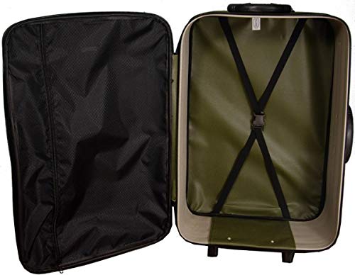 KIT CONJUNTO JOGO 2 MALAS VIAGEM VILLAGE - GRANDE E PEQUENA