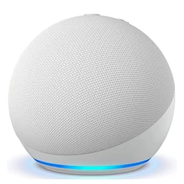 Echo Dot 5ª Geração Smart Speaker, Alexa, Bluetooth, Compatível com Amazon Music, Spotify, Apple Music e Deezer, BRANCA