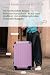 Hauptstadtkoffer Spree - Mittelgroßer Hartschalenkoffer, TSA, 4 Rollen, Koffer, Trolley, Rollkoffer, Reisekoffer, Volumenerweiterung, 65 cm, 74 Liter, Flieder