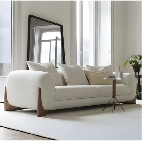 Image of A to Z Furniture Classic Chesterfield Sofa Set Luxury Chesterfield Sofa in for Home Living Room & Office (Beige)