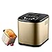TEHWDE Macchina per Il Pane, Macchina per Il Pane Veloce compatta, tostapane Macchina per tostare la Colazione Intelligente Automatica per tostare Tostapane Tostapane Yogurt Fermentatore Impastatrice