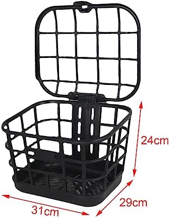 Bike Basket, Cargo Basket for Bike, Removable Front Bag Rear Rack Bicycle Basket, Bike Baskets for Mountain Bike Accessories, Bike Frame Basket