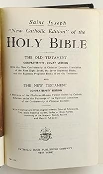 Hardcover Saint Joseph "New Catholic Edition" of the Holy Bible Book