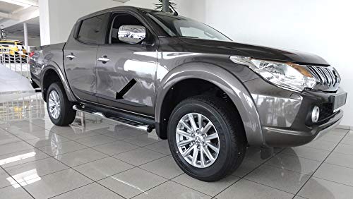 Spangenberg Listelli laterali nero per Mitsubishi