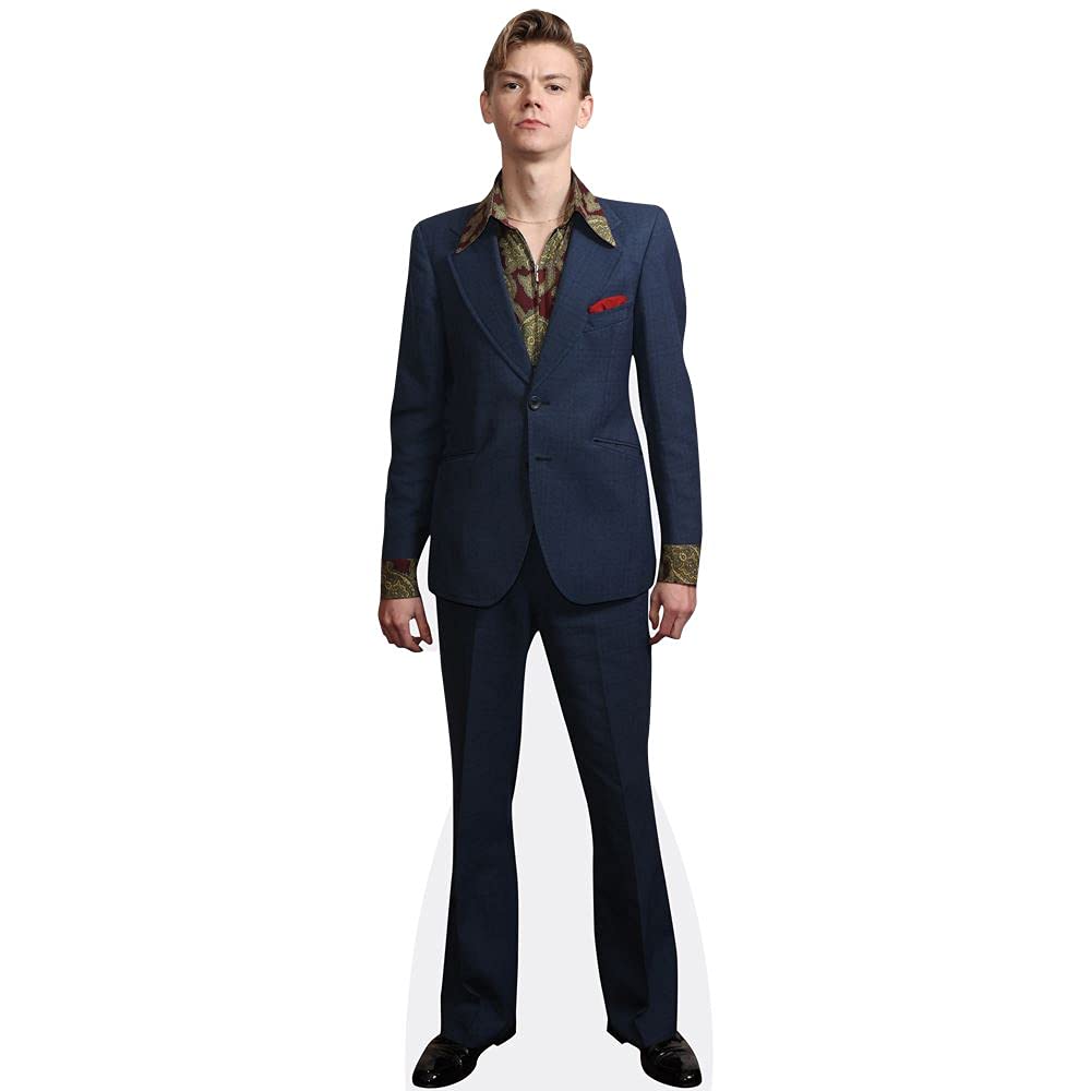 Thomas Brodie-Sangster (Blue Suit) Mini Size Cutout