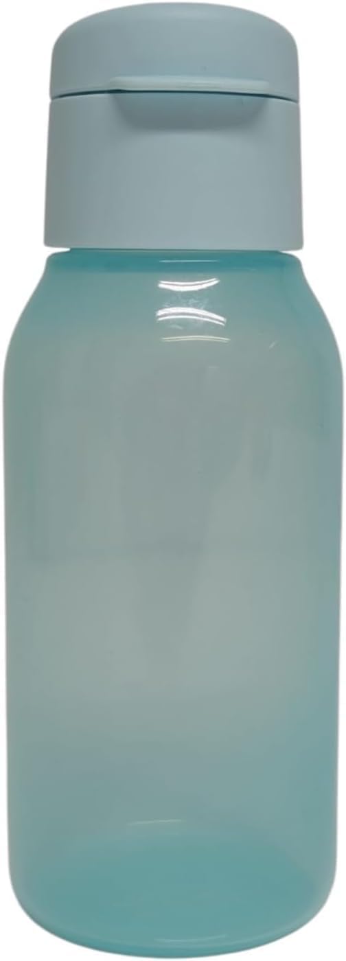 Tupperware to Go Eco 350 ml Eco Easy Flip Top Drinking Bottle EcoEasy for Carbonated Drinking Bottle Turquoise Light
