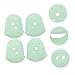 VICASKY 2 Pairs Kalimba Silicone Thumb Finger Protectors Flexible Fingertip Caps for Relief and Fraying Prevention Reusable Finger Covers for Comfortable Music Practice