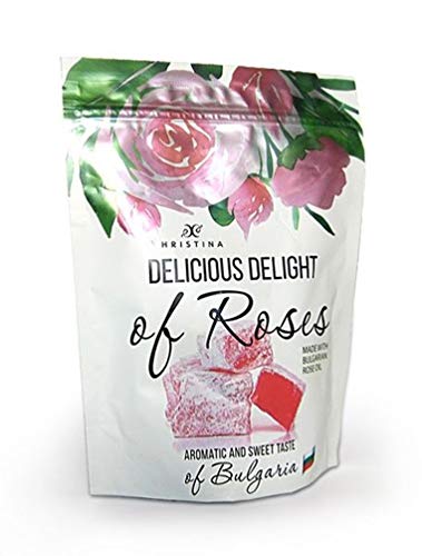 Delicious Delight Lokum Sweets con aceite de rosa búlgaro y...
