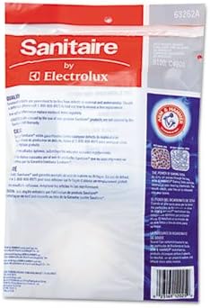 Vacuum Bags, Disposable, For Sanitaire Comm Upright Vacuums, 50/case