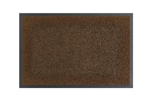 andiamo Fußmatte Verdi - Schmutzfangmatte für den Hauseingang - ideal als Fußmatte innen oder als Fußabtreter im überdachten Außenbereich - Fußabstreifer für Haustür 60 x 90 cm Braun 2 andiamo Fußmatte Verdi - Schmutzfangmatte für den Hauseingang - ideal als Fußmatte innen oder als Fußabtreter im überdachten Außenbereich - Fußabstreifer für Haustür 60 x 90 cm Braun 2