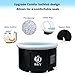 B&Y Ice Bath Tub, Foldable Bathtub for Athletes, Portable Cold Plunge Tub for Cold Water Therapy at Home Outdoor Gym (Black, 90 Gal)