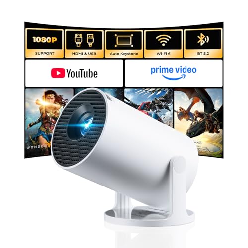 CLOKOWE 2026 Upgraded Mini Projector