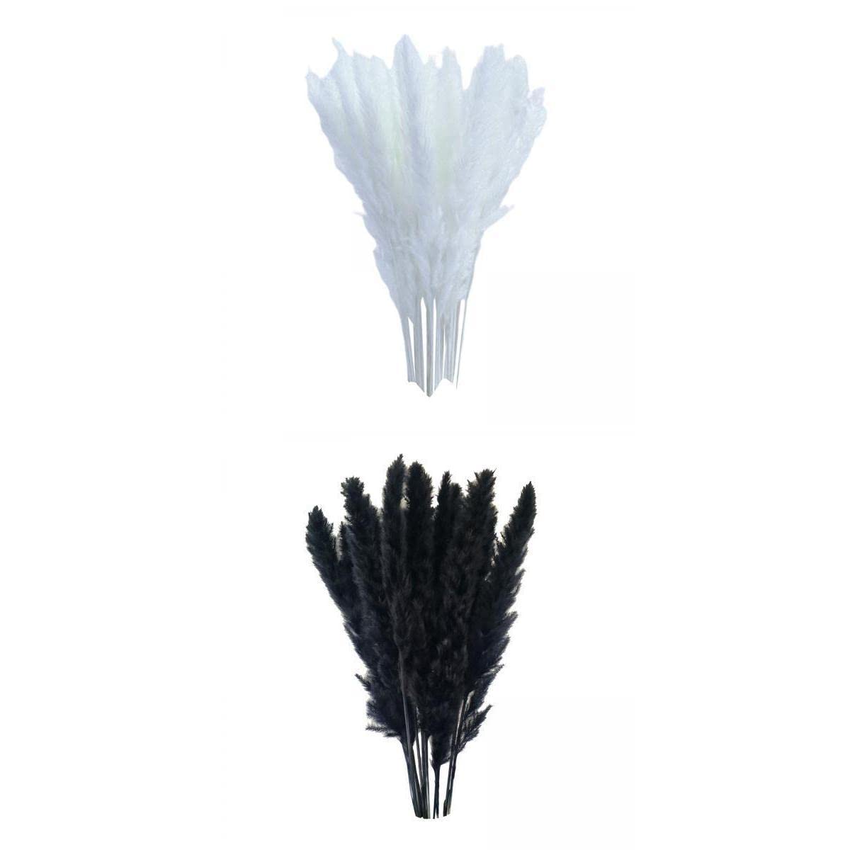 30X Dried Pampas Grass Phragmites Reed Flower Bunch Home Wedding Decor Gift-image-26