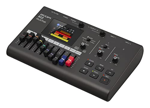 image for Zoom R12 Multi Track Portable Recorder, with Touchscreen, Onboard Edit