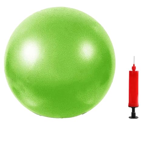 MOMPLUS Exercise Pilates Mini Yoga Balls Barre Small for Home Stability Squishy Training Physical Therapy Improves Balance with Pump(Green, 6 Inch) - image 1
