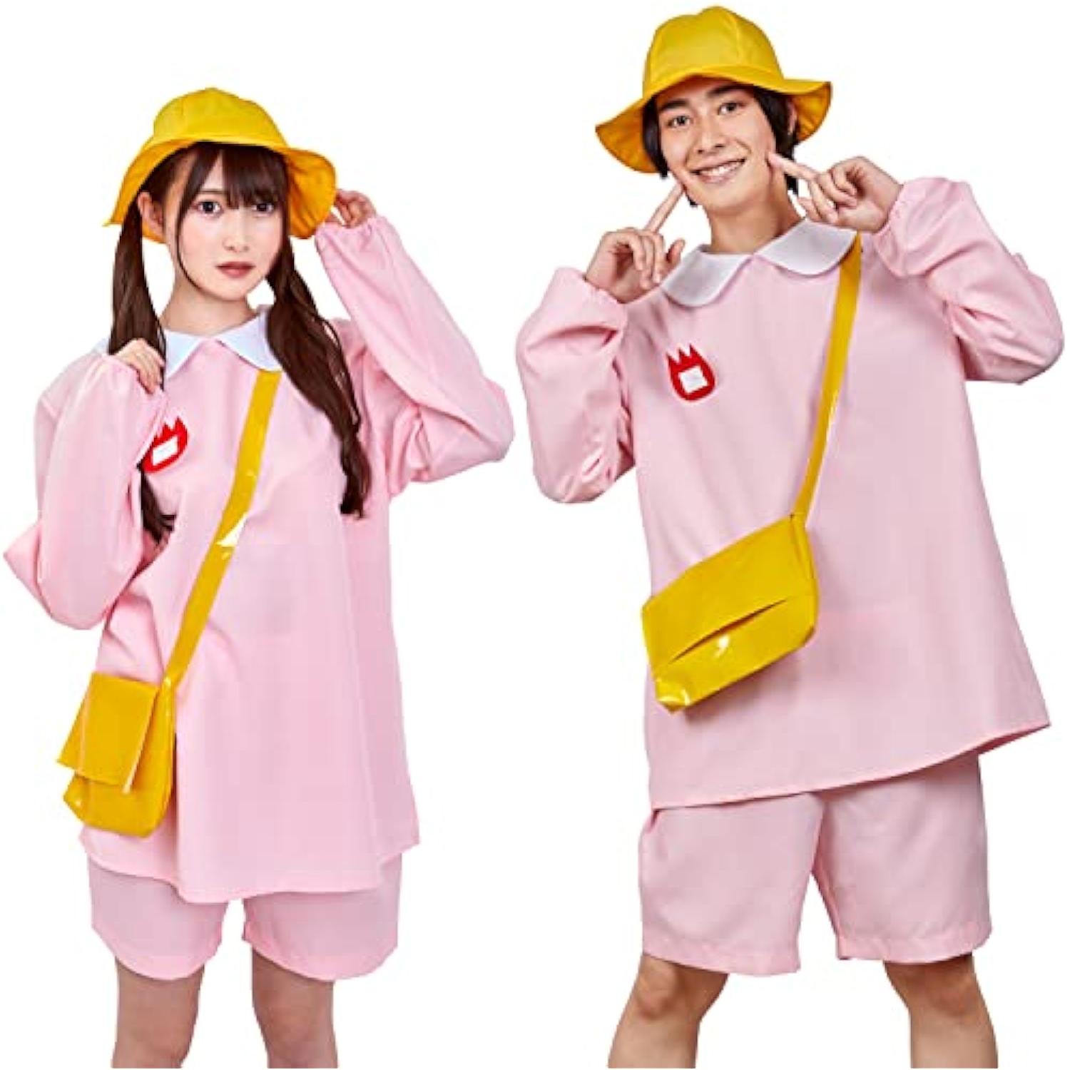 クリアストーン(Clearstone) MENコス コスプレ ハロウィン ようちえん ユニセックス ピンク 詳細画像1