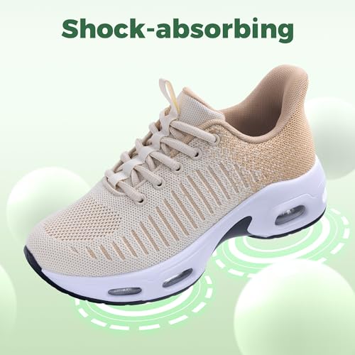 Image of Women's Sneakers Slip on Walking Tennis Shoes Easy to Wear