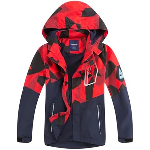 LAUSONS Boys Fleece Lined Waterproof Raincoat Cover