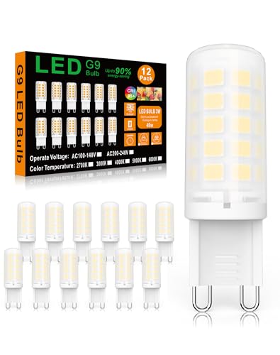 BAOMING G9 LEDd s 3W (40W) - 6000K N[zCg Px 420[ Ȃ vX`bNx[X - nALA[eBeB[AF̍GAp - 12pbN