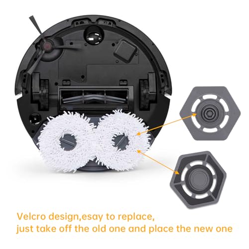 Image of Mop Pad Plate Accessories for Ecovacs Yeedi Mop Station Vacuum Cleaner- Vacuum Pad Board Holder Replacement Mop Tray Part Attachment