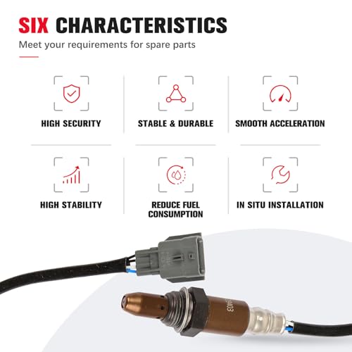 Sensor de Oxígeno 4 Cables Upstream para Infiniti Q50 2014-2017 miniatura 5