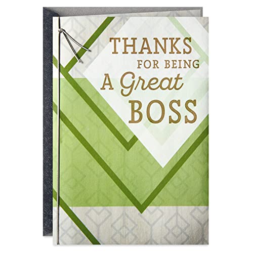 Hallmark Boss's Day Card (Thanks)