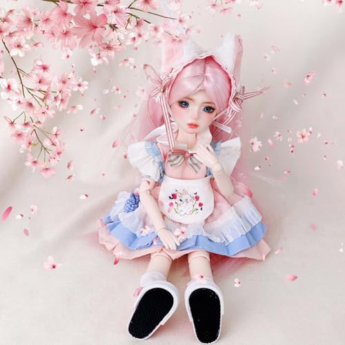 Muñeca BJD Linara 30cm articulada con vestuario completo miniatura 6